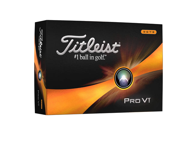 TITLEIST 2023 Pro V1 Golf Ball, White - Golf Gift