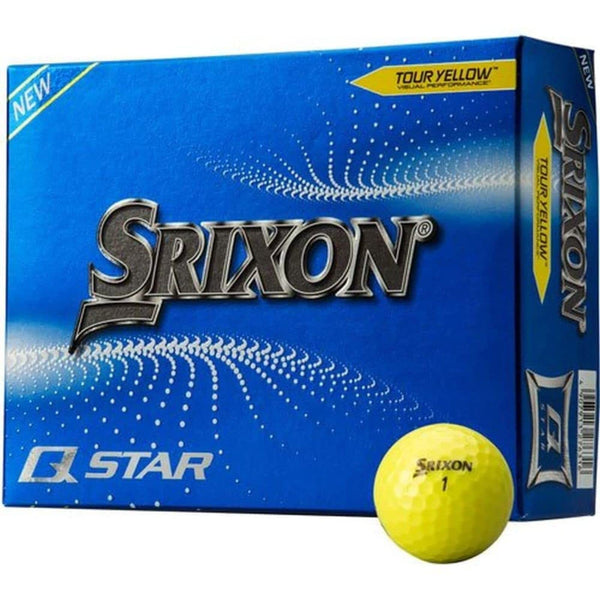 Srixon unisex adult Yellow Golf Ball, Yellow, Dozen US - Golf Gift