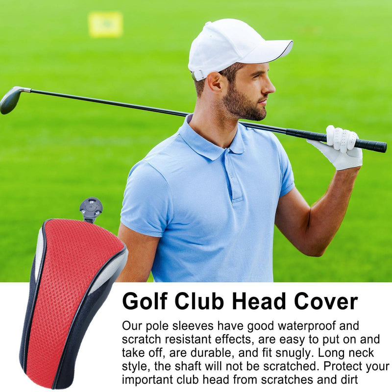 Headcovers for Golf Clubs | Waterproof Golf Club Head Cover - Scratch-Resistant Wood Headcovers, Hybrid & Fairway Head Covers for Most Brand Golf Clubs - Golf Gift