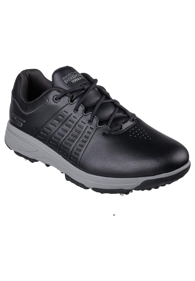 Skechers Torque-Waterproof Golf Boots, Men's Shoes, Black/White, 10.5 UK - Golf Gift