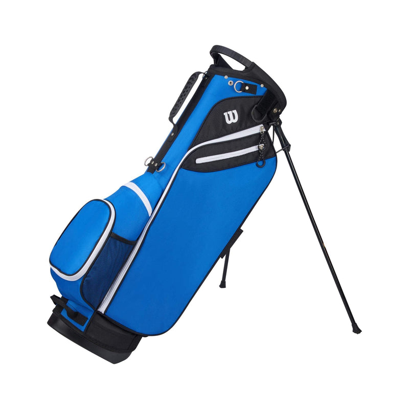 Wilson Golf W Carry Case, Carry/Stand Bag, Blue, 1.9 kg, Integrated Stand, WGB3309BU - Golf Gift