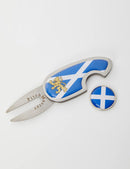 Scotland Flag Divot Tool with Ball Marker