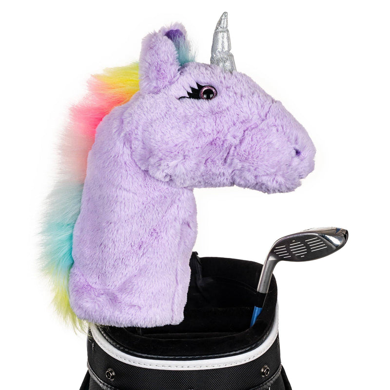 Daphne's Novelty Animal Golf Headcovers - Unicorn Golf Driver Headcover, Pink - Golf Gift