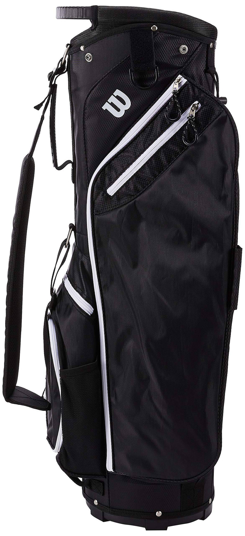 Wilson Golf W-Trolley Bag, Card Bag, Black, 1.6 kg, Without Trolley, WGB3308BL - Golf Gift