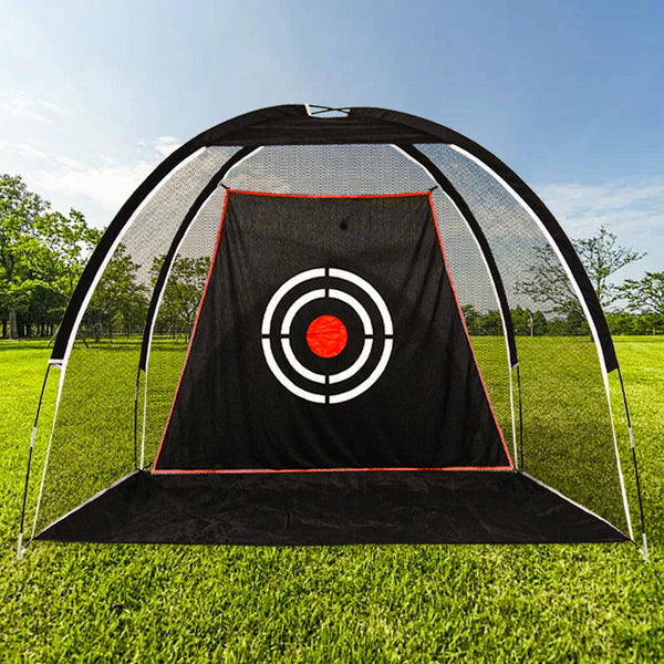 Golf Practice Hitting Nets for Backyard Driving Indoor Use Heavy Duty Practice Golf Driving Nets for Backyard Premium Portable Golf Impact Nets Cages with Frame and Net for Men - Golf Gift