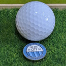 Manchester City Golf Ball Marker with Cap Clip