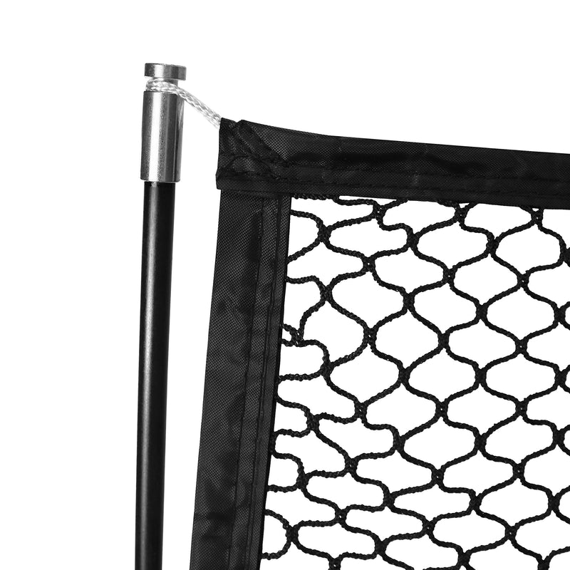 Izzo Unisex's Catch Extra Large Golf Hitting net for Your Backyard or Home Range-8'x7', Black, 8' x 7' (Catch All 8') - Golf Gift