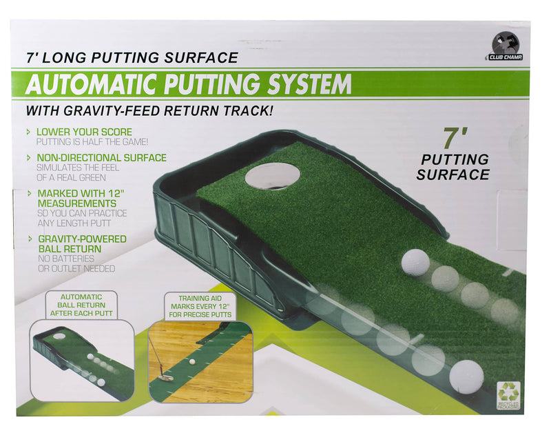 Club Champ Gravity Feed Putting System, 7 Feet - Golf Gift