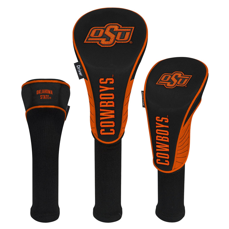 Team Effort Oklahoma State Cowboys Set of Three Headcovers - Golf Gift