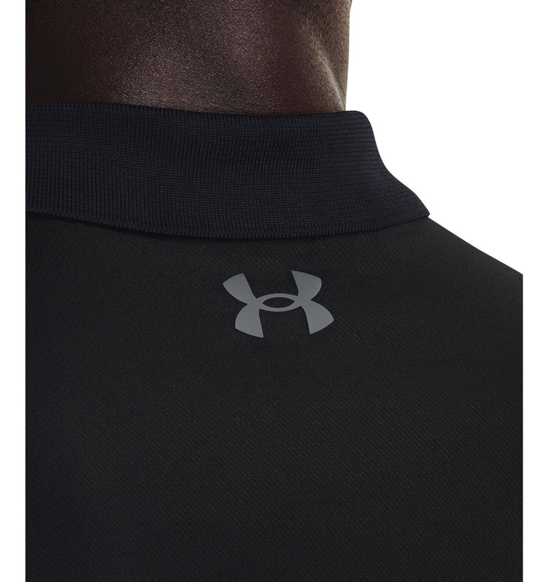 Under Armour Mens Performance Polo Shirt Black 4XL - Golf Gift