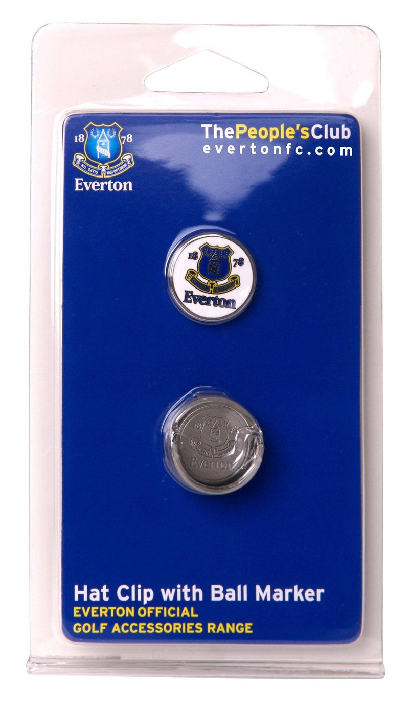 Everton FC Golf Hat Clip & Marker - Golf Gift