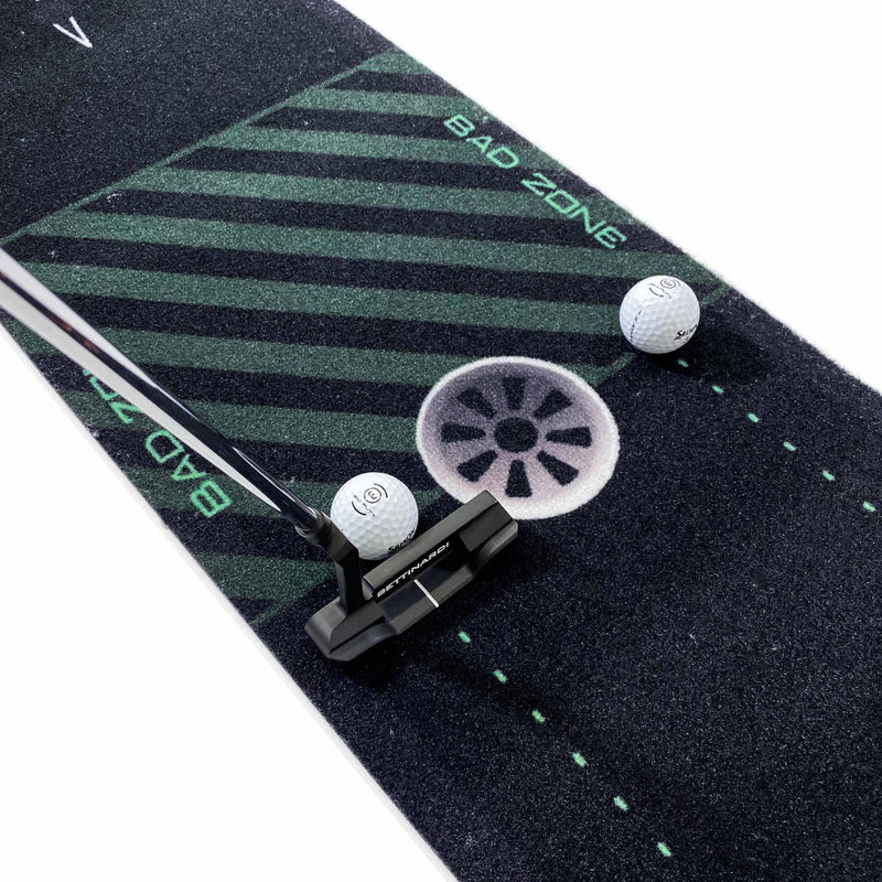 WELLPUTT - Golf Putting Training Mat - 3m / 10ft First - Golf Gift