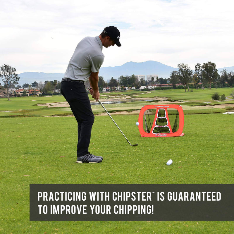 GoSports Chipster Golf Chipping Training Net - Great for All Skill Levels - Golf Gift