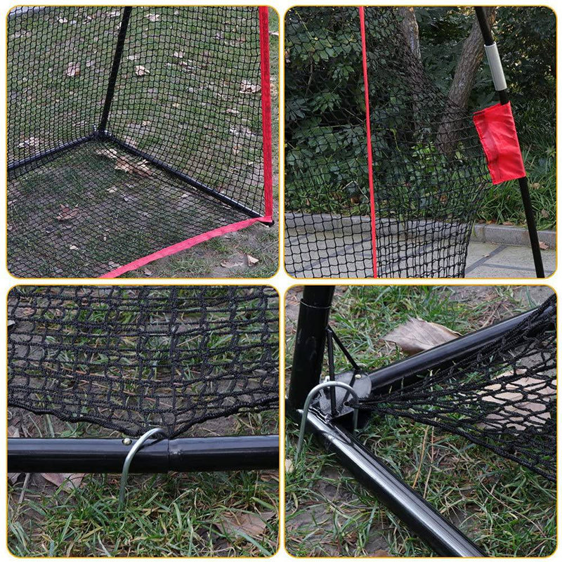 Golf practice nets, holding nets, portable golf cage nets, baseball nets, golf swing practice nets, golf training nets with handbags, suitable for indoor and outdoor training - Golf Gift