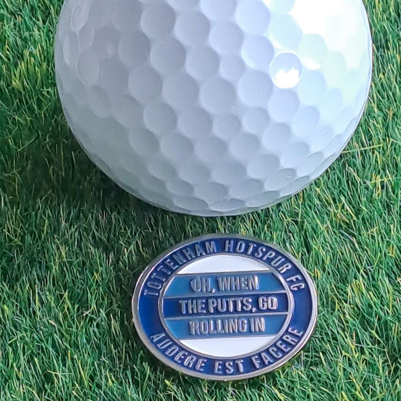 Spurs Metal Golf Ball Marker – Enamel Crest