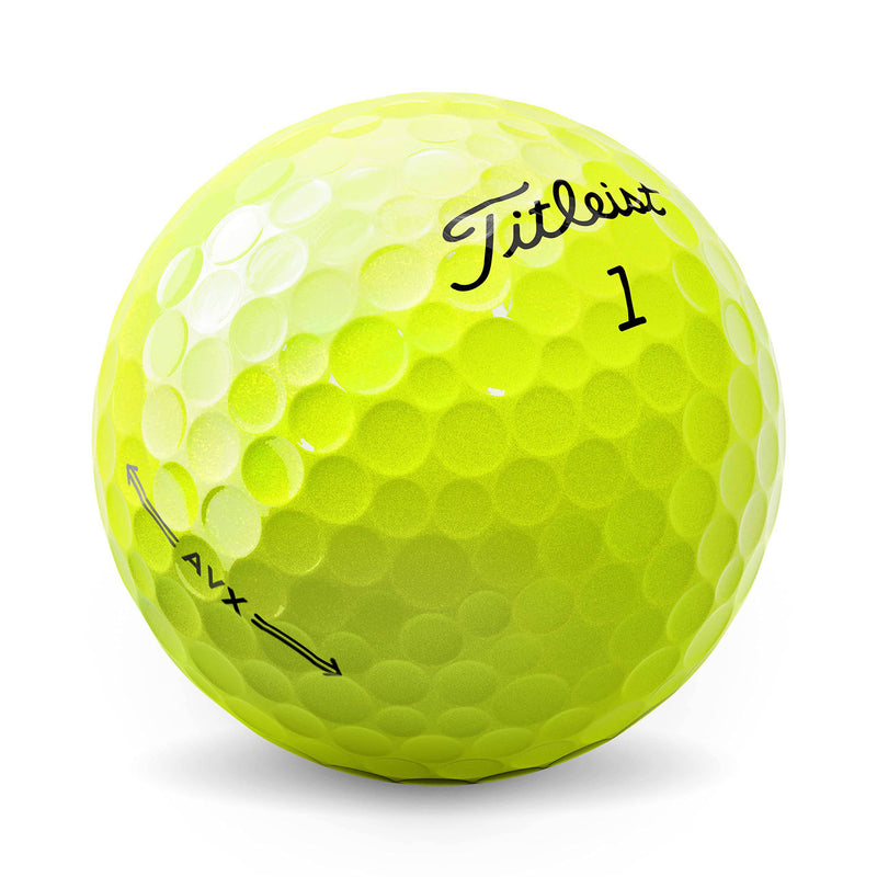 Titleist AVX Golf Balls, Yellow - Golf Gift