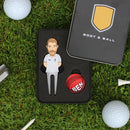 Ben Stokes Golf Divot Tool & Cricket Ball Marker Gift Set