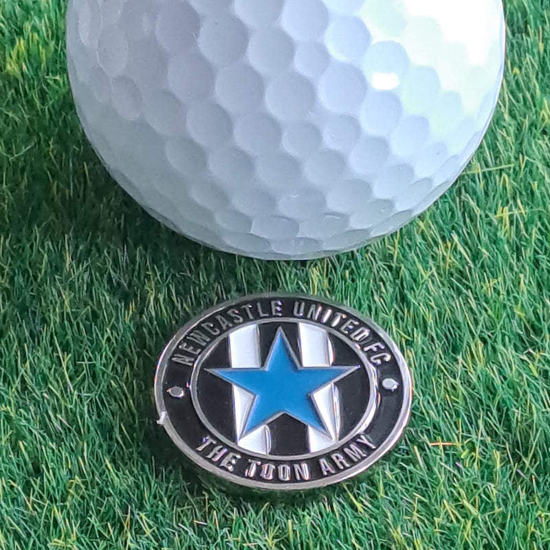Newcastle Golf Ball Marker with Cap Clip