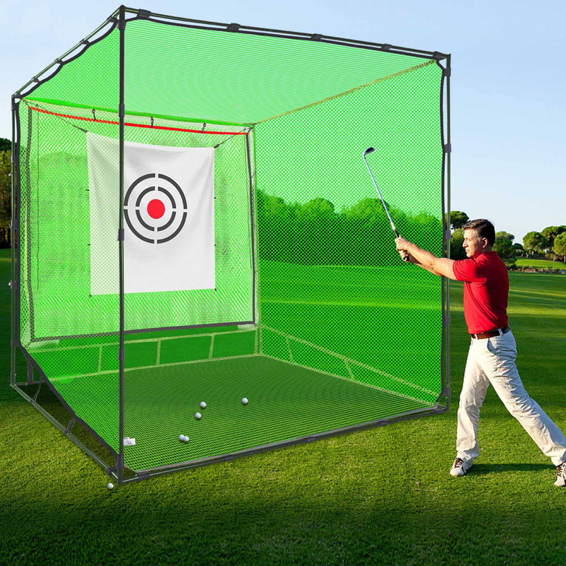 KAIDIDA Golf Practice Nets: Golf Driving Hitting Impact Cage Nets for Garden Backyard - Golf Gift