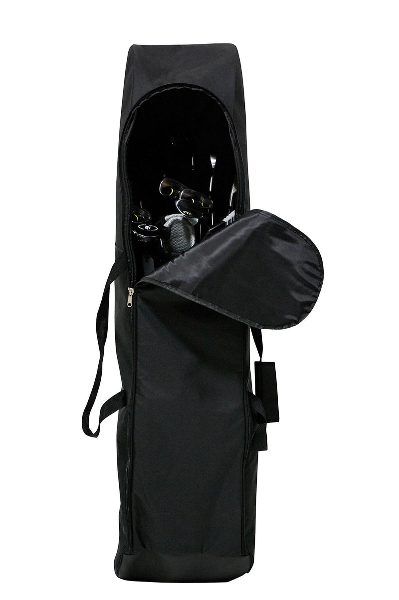 Izzo Unisex Adult Padded Travel Cover - Black, One Size - Golf Gift