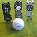 Newcastle Golf Divot Tool & Ball Marker Set