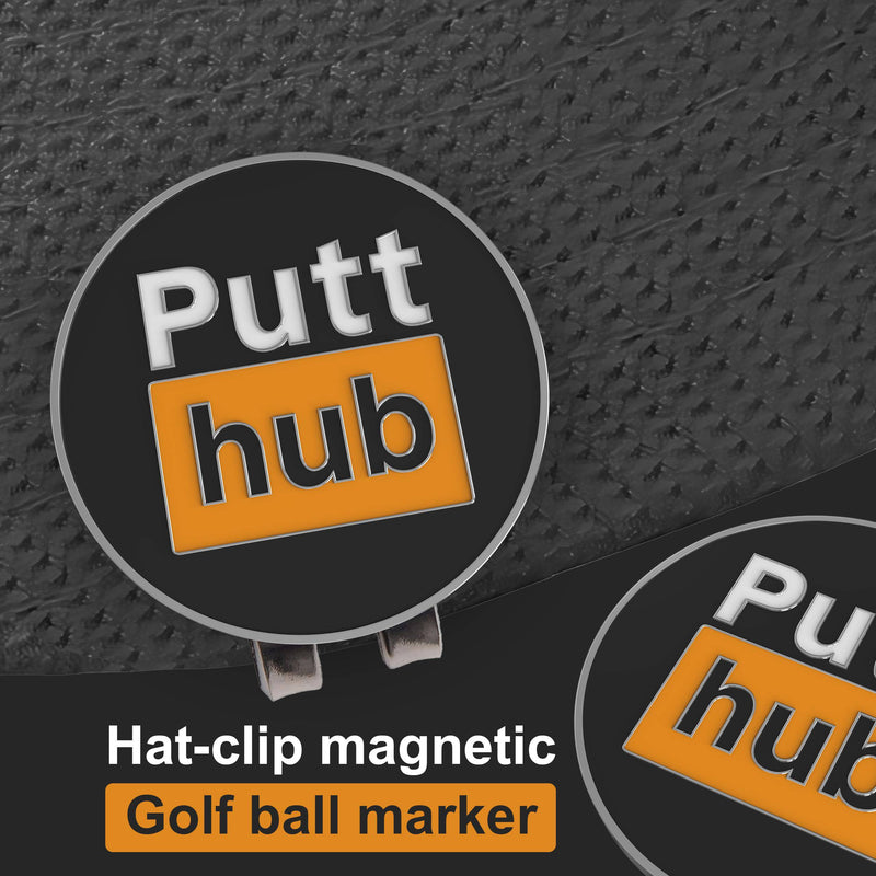 Shanker Golf Ball Marker - PuttHub Funny Golf Ball Marker Hat Clip - Funny Golf Accessories - Parody Magnetic Golf Ball Marker - Rude Golf Ball Marker Tool - The Perfect Funny Golf Gift for Men - Golf Gift