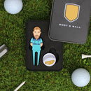 Ben Stokes Golf Divot Tool & Cricket Ball Marker Gift Set