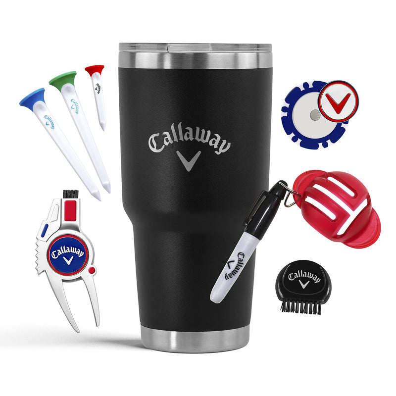 Callaway Tumbler & Golf Accessories Gift Set - Golf Gift