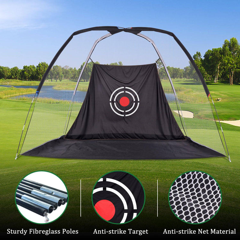 Achda Golf Practice Net: Golf Driving Hitting Swing Chipping Net in Backyard Garden - Golf Gift