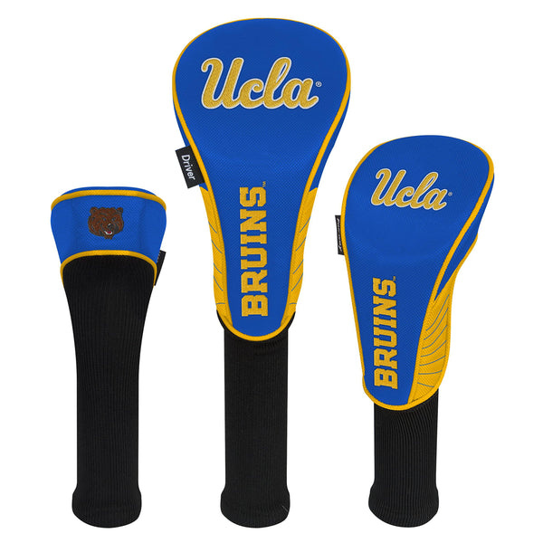 Team Effort UCLA Bruins Set of Three Headcovers - Golf Gift