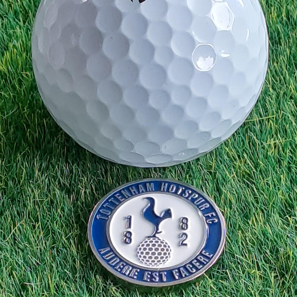 Spurs Metal Golf Ball Marker – Enamel Crest