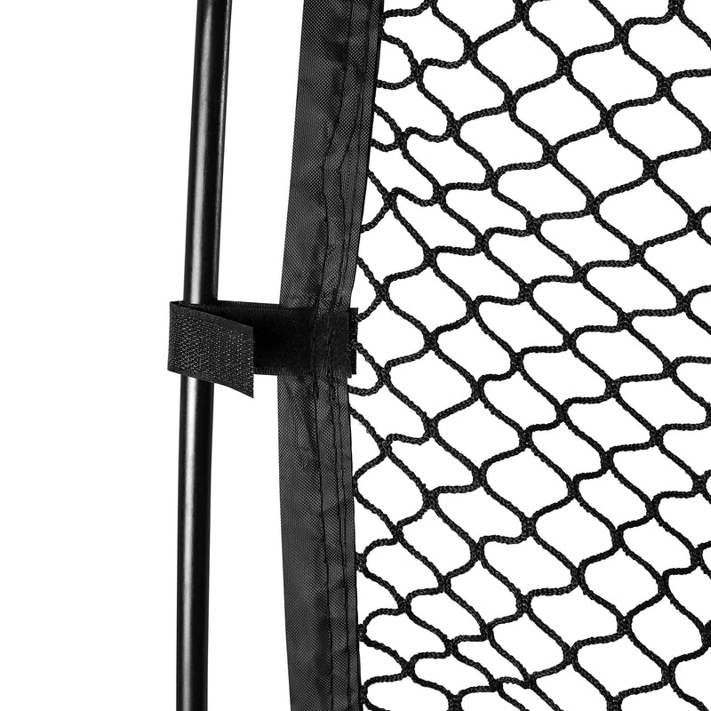 Izzo Unisex's Catch Extra Large Golf Hitting net for Your Backyard or Home Range-8'x7', Black, 8' x 7' (Catch All 8') - Golf Gift