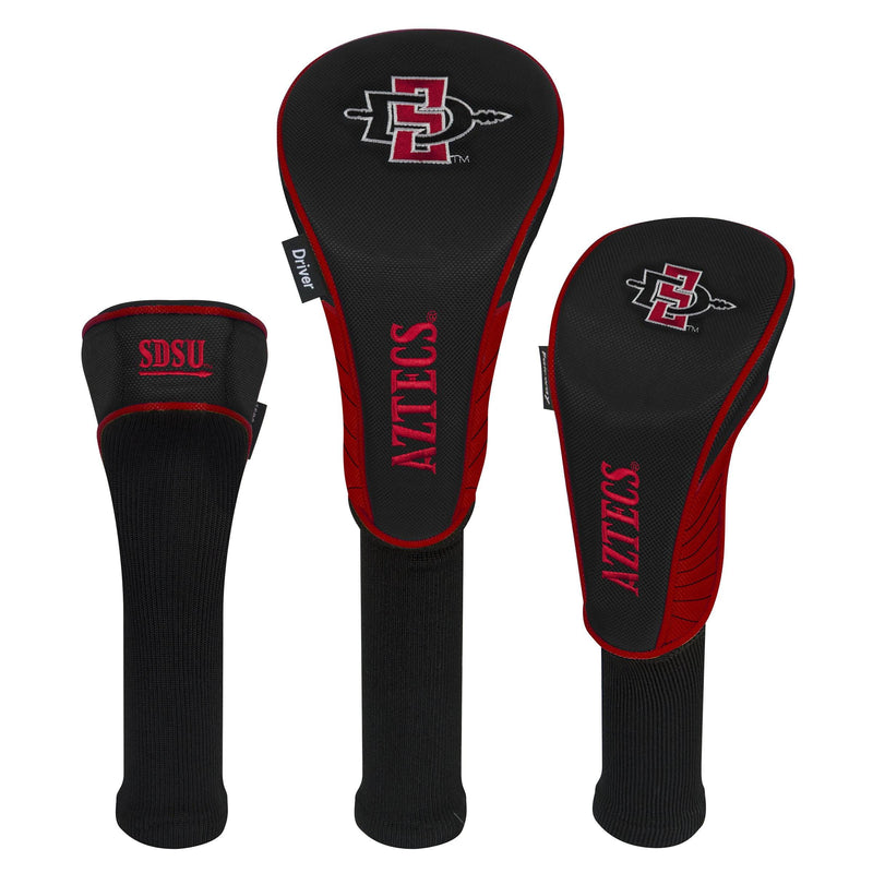 Team Effort San Diego State Aztecs Set of Three Headcovers - Golf Gift