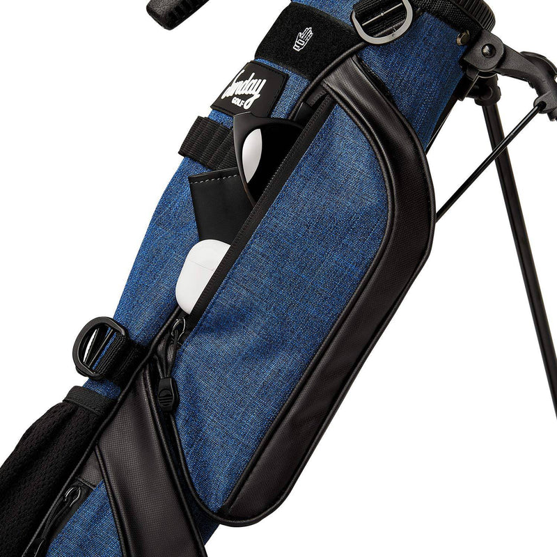 Sunday Golf Loma Bag – Holds 5 to 7 Clubs – Ultra Lightweight Sunday Carry Bag with Strap Stand – Par 3 and Pitch n Putt Courses, 31 Inches Tall - Golf Gift