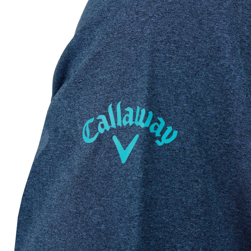 Callaway Golf Mens Aquapel Mixed Media Pullover Sweater - Peacoat - XL - Golf Gift