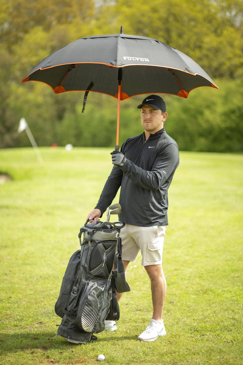 Fulton Titan 1 Black Golf Umbrella - Golf Gift