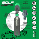 Golf Mate Cleaning Kit – Shoe & Club Scrubber with Hose Connector