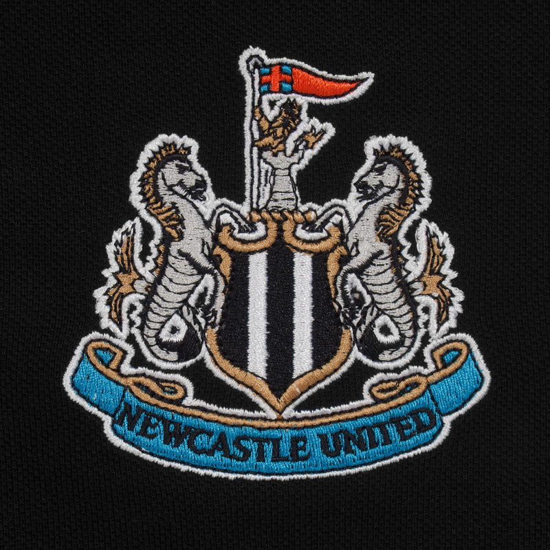 Newcastle United Men's Black Golf Polo Shirt