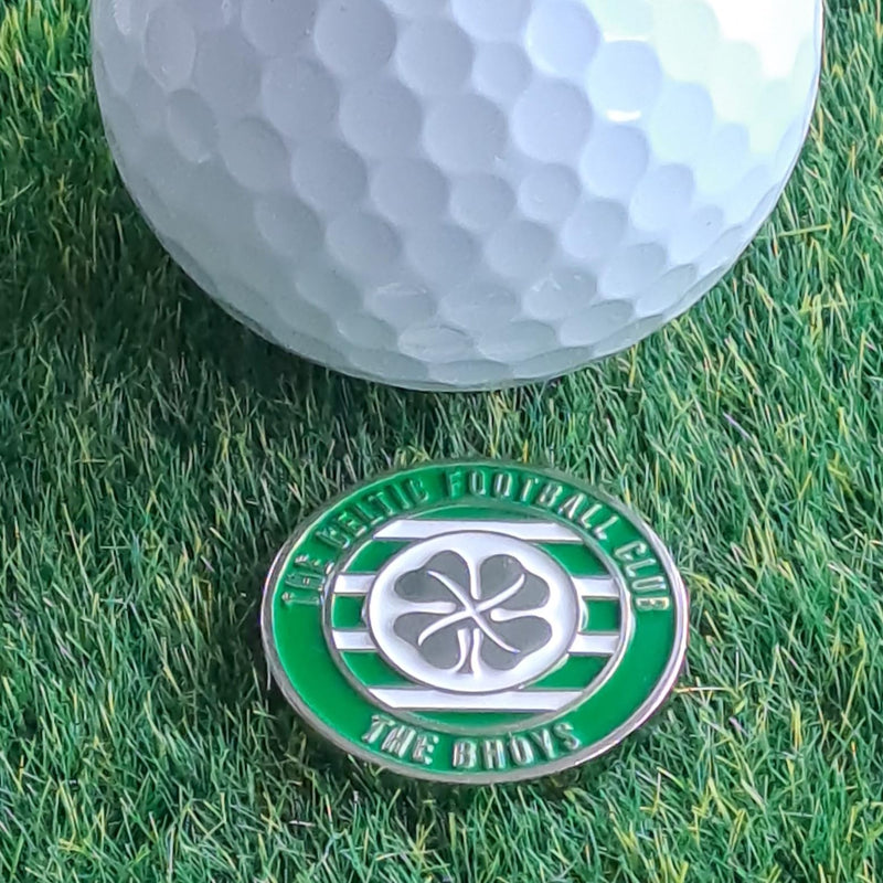 Celtic Golf Ball Marker with Cap Clip – Double-Sided