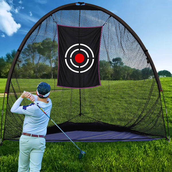 Kapler Golf Practice Net, Golf Training Nets for Backyard Driving, Golf Hitting Net, Golf Net Garden Practice Tent Net for Indoor and Outdoor - Golf Gift