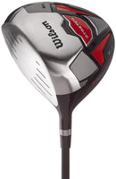 Wilson Men’s +1” Tall Golf Set with Stand Bag – Black/Grey/Red