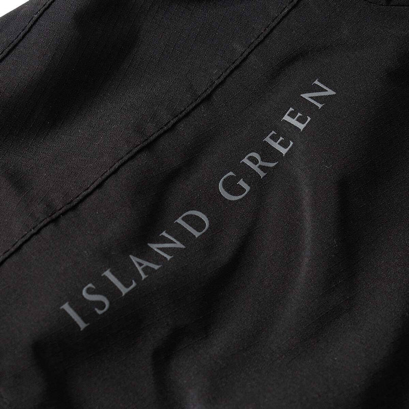 Island GREEN Mens Waterproof Jacket - Black - L - Golf Gift