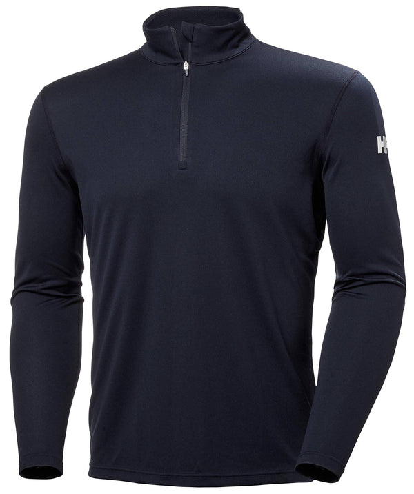 Helly Hansen Mens HH Tech 1/2 Zip Base Layer, XL, Navy - Golf Gift