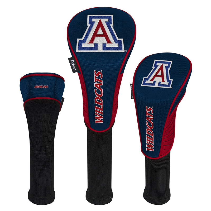 Team Effort Arizona Wildcats Set of Three Headcovers - Golf Gift