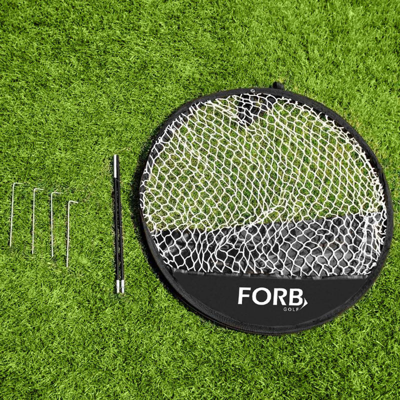 FORB Practice Golf Chipping Net - Perfect Your Short Game | Premium Golf Accessories | Collapsible & Portable Chipping Net For Golf | Indoor & Outdoor Training - Golf Gift