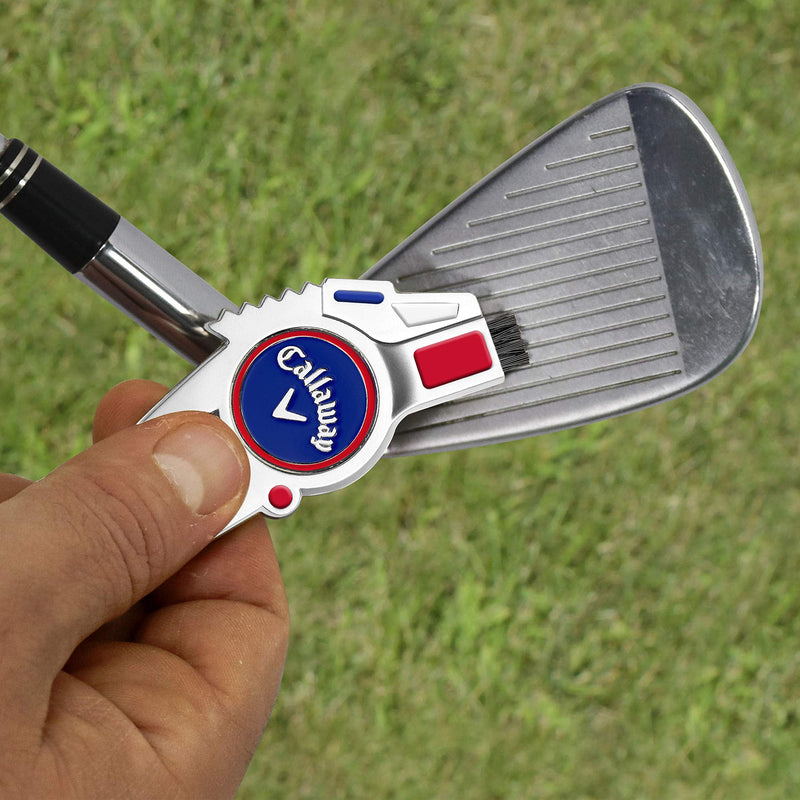 Callaway 4-in-1 Divot Tool - Red, White & Blue - Golf Gift