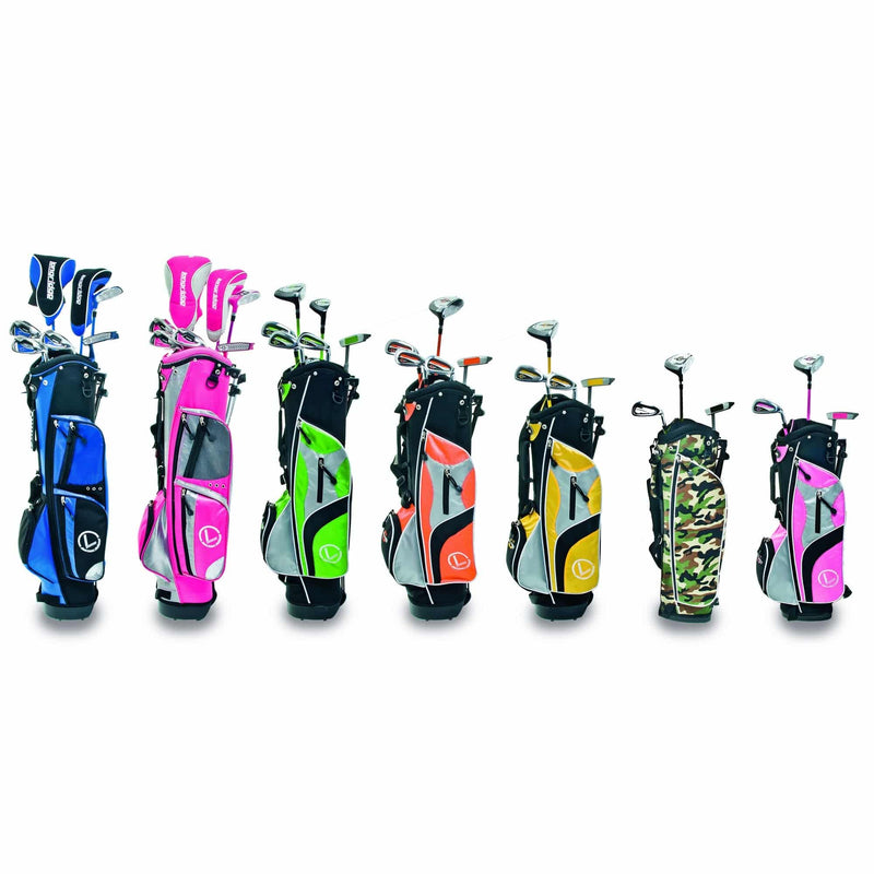 Longridge Junior Challenger Cadet Right Hand Golf Package Set - Orange, 8 Year Plus - Golf Gift