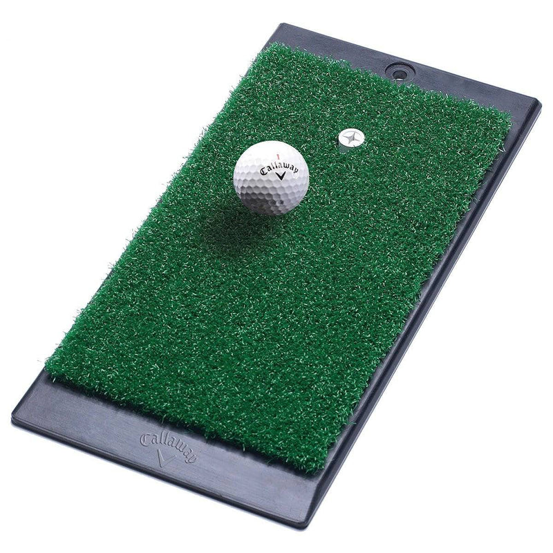 Callaway FT Launch Zone Golf Hitting Mat, Black, 8 x 16 x 1 Inch - Golf Gift