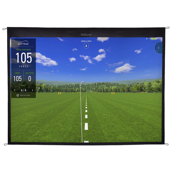 GoSports 10 ft Golf Simulator Impact Screen - Golf Gift