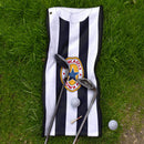 Newcastle Retro Golf Towel – 90s Inspired - Personalised